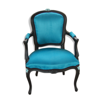 Fauteuil Cabriolet Louis XV restauré