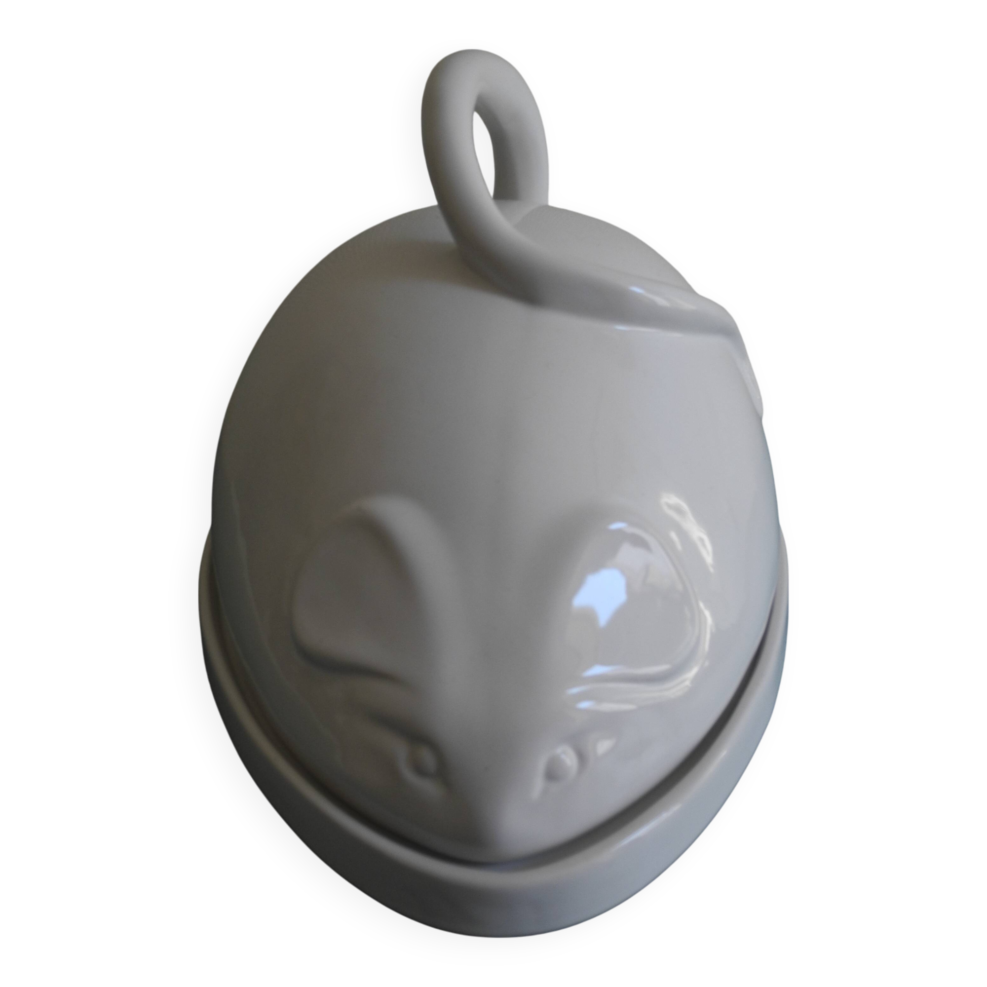 old cheese tray bell mouse vintage table decoration cheese board