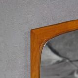 Scandinavian Teak Wall Mirror, Denmark 1960s