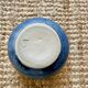 Blue ceramic flower vase