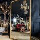 Miroir de cheminée d’époque louis philippe en bois doré (1m88x1m03) xixe