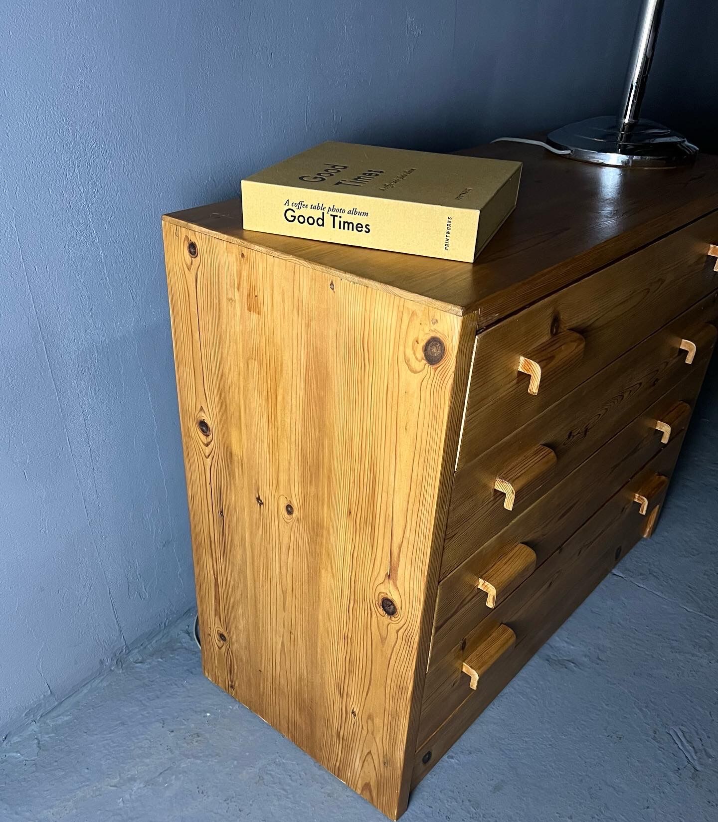 Pine chest of drawers 4 drawers, 80s