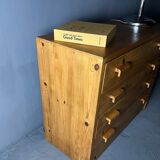 Pine chest of drawers 4 drawers, 80s