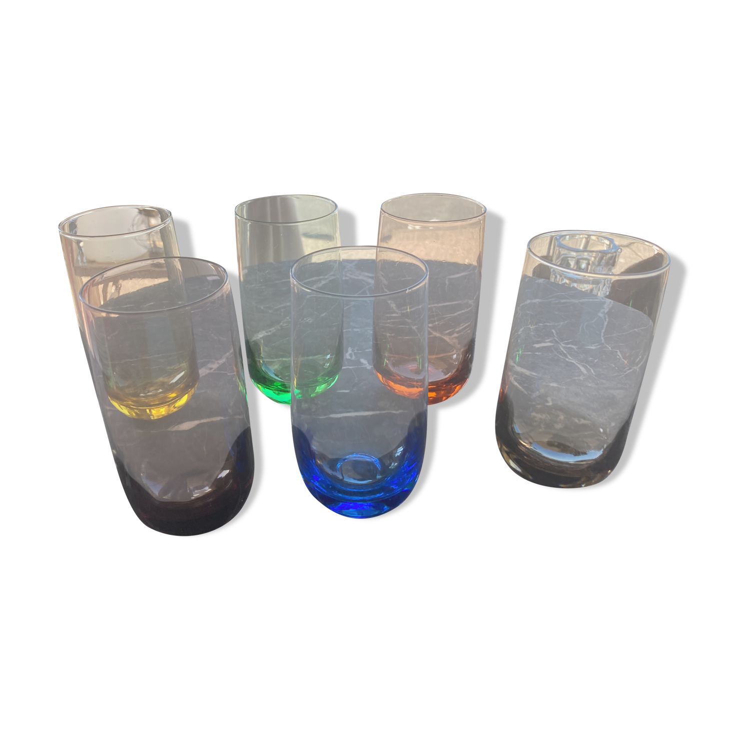 6 verres à punch