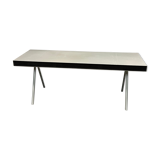Futuristic aluminum desk
