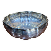 Vintage silver plated bowl / fruit bowl by job art, 1990s.