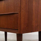 Commode en teck, design danois, années 60, Danemark