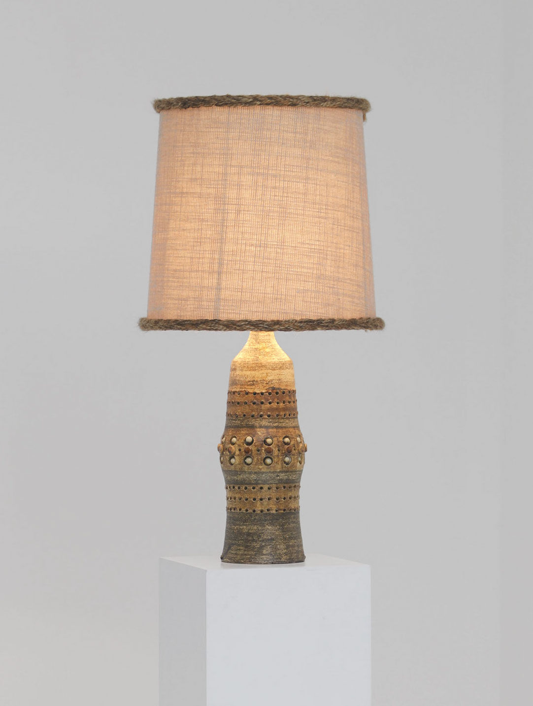 Lampe de table en céramique Georges Pelletier