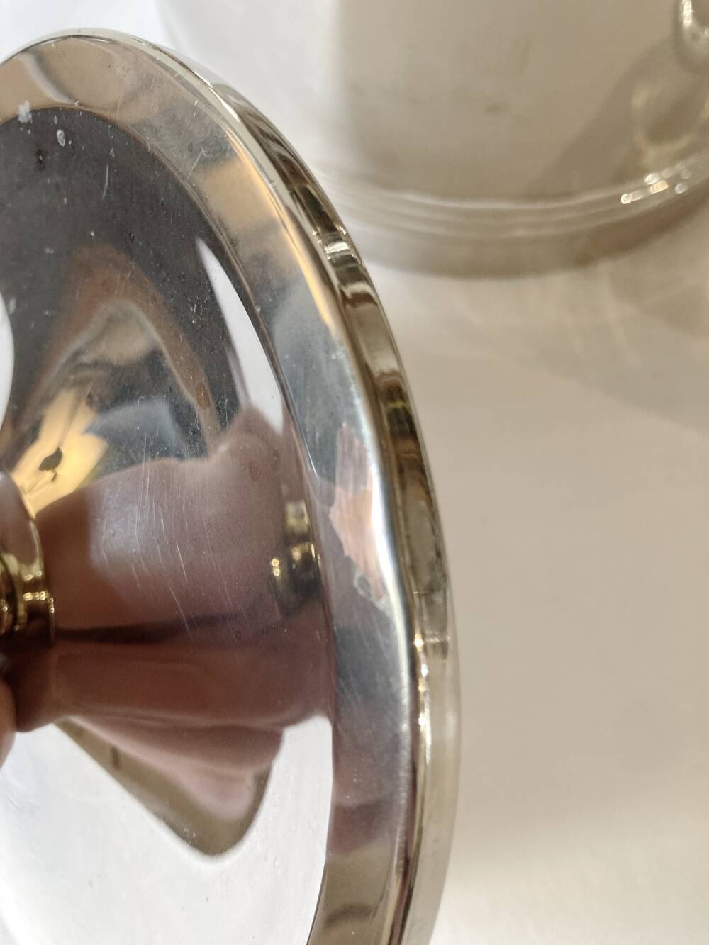 Silver-plated ice bucket