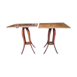 Paire de tables pliantes du 19 ème siècle