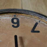 Brass wall clock 1950