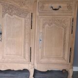 Rustic airbrushed oak sideboard