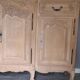 Rustic oak airbrushed sideboard