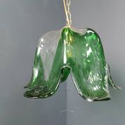 Vintage murano glass pendant light, for Mazzega, 1960s