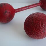 Set of Art deco Double Ball Dumbbels, 1930s.