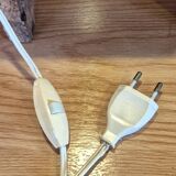 Vintage 70's red desk lamp.