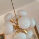 Sputnik chandelier by Jaroslav Bejvl for Kamenicky Senov