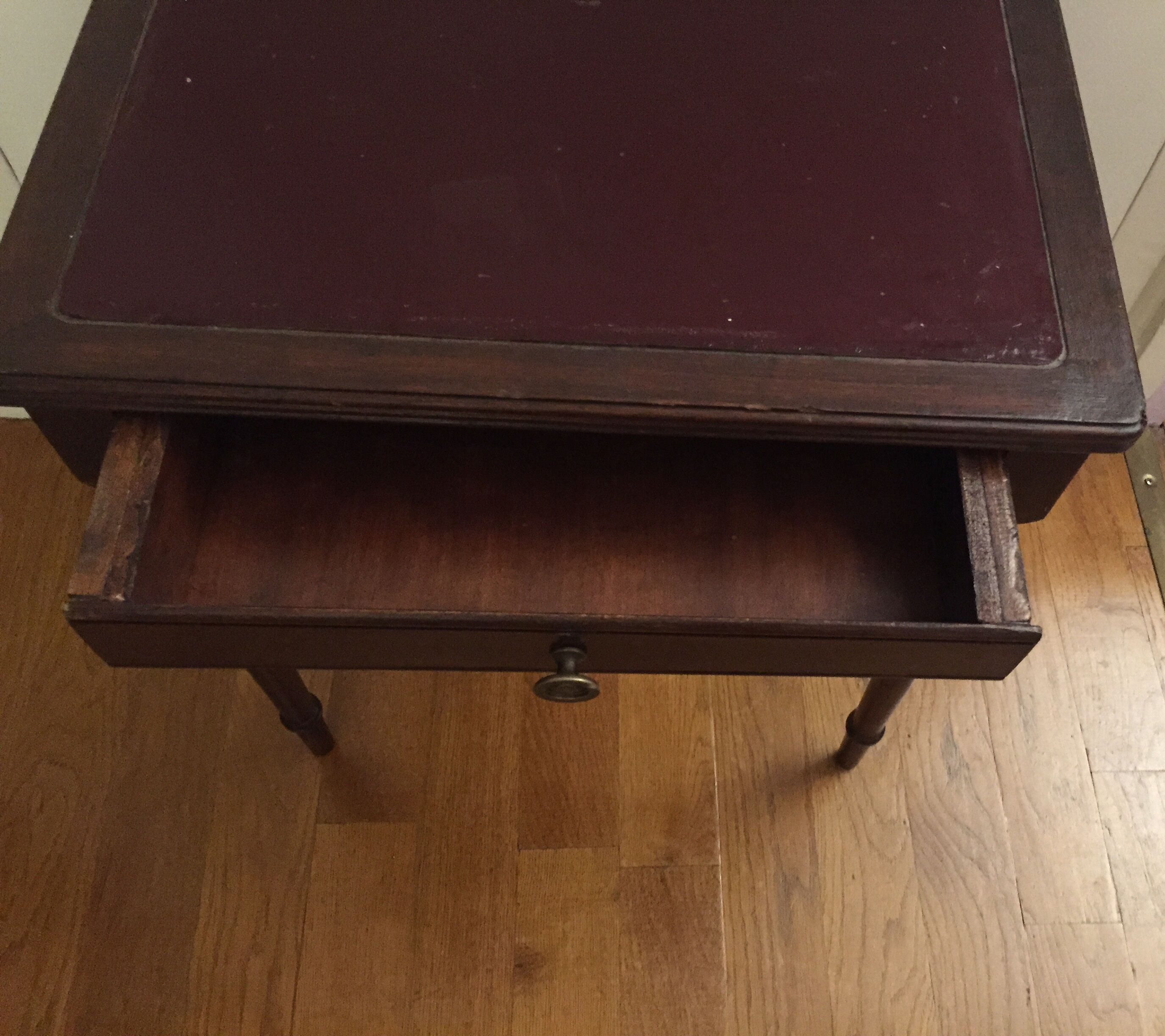 Old side table
