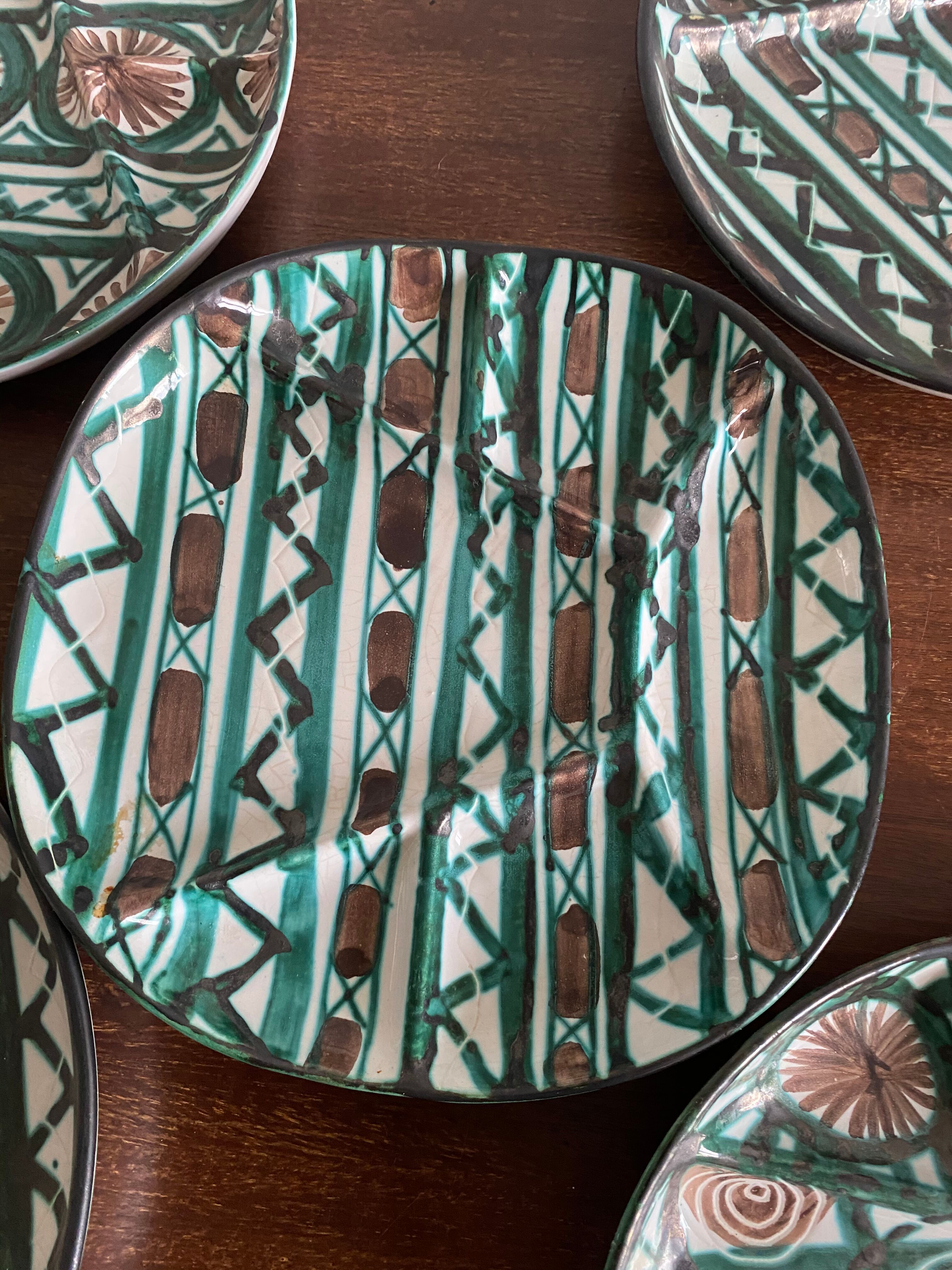 Robert Picault fondue plates