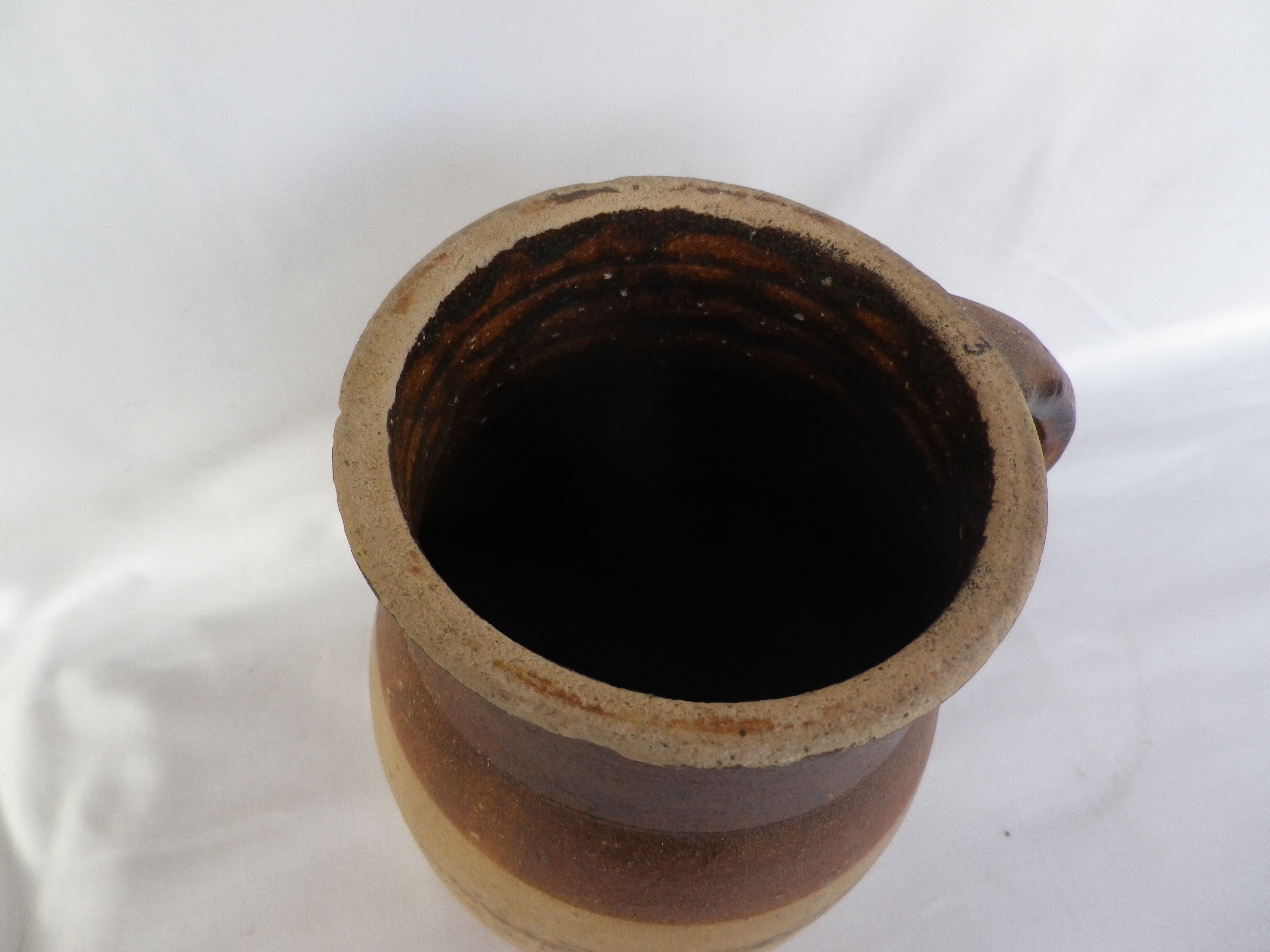 Pot a lait grès ancien