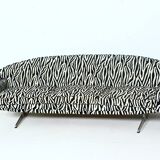 "Capri" curved three-seater sofa by Johannes Andersen, 1965