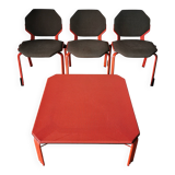 Coffee table by hartmut s. engel for fröscher, circa 1980.