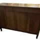 Provencal buffet in Louis XV style made of solid walnut, circa 1900.