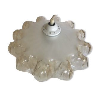 Vintage glass pendant lamp