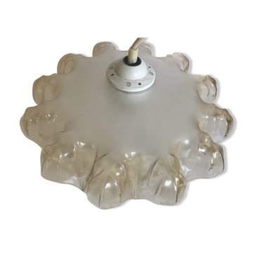 Suspension en verre vintage