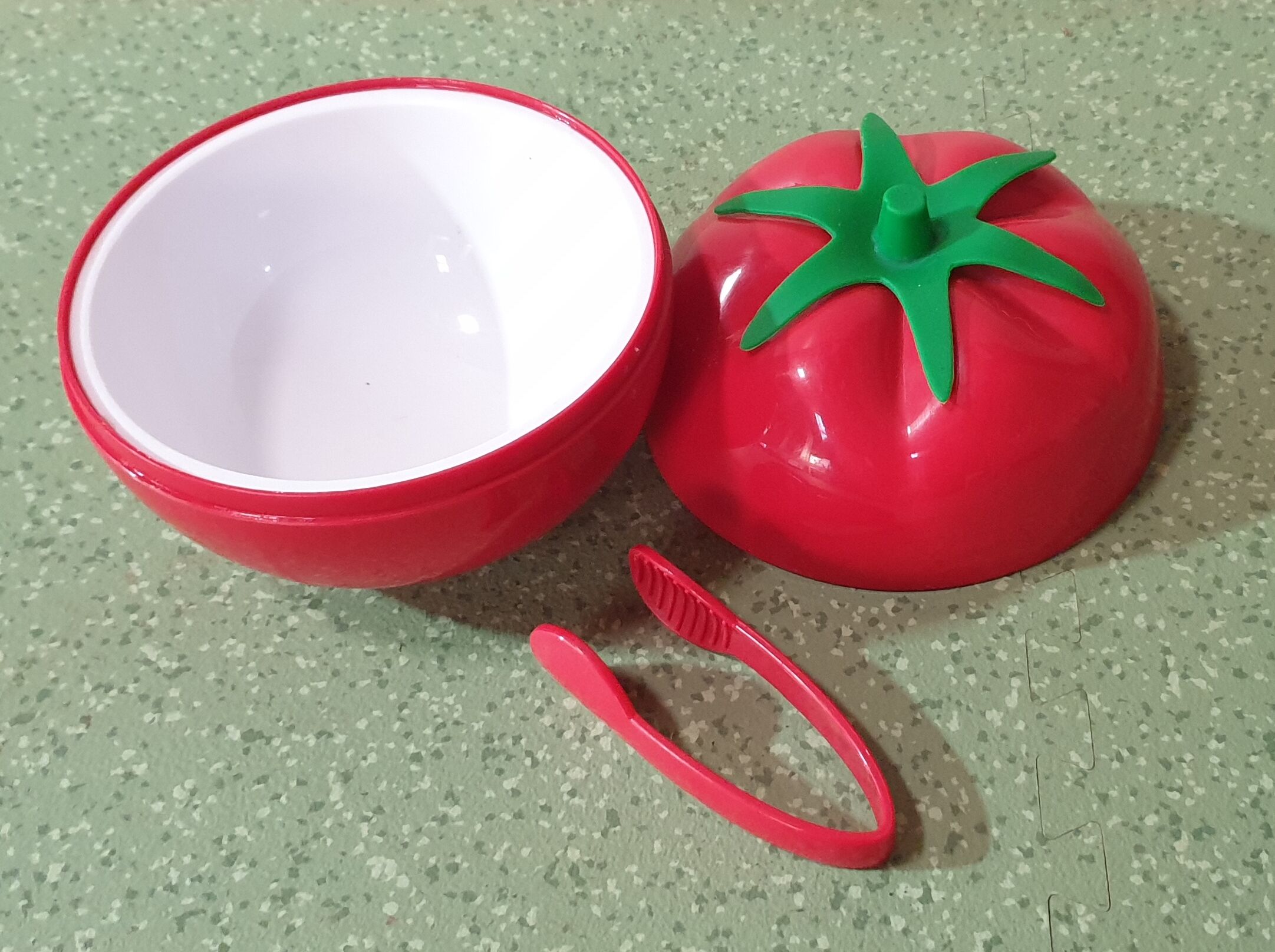 Ice bucket "Red tomato" 70s