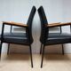 Midcentury Industrial Minimalistic Dutch Design Armchairs/Conference Chairs