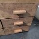 Antique workshop furniture with 6 drawers