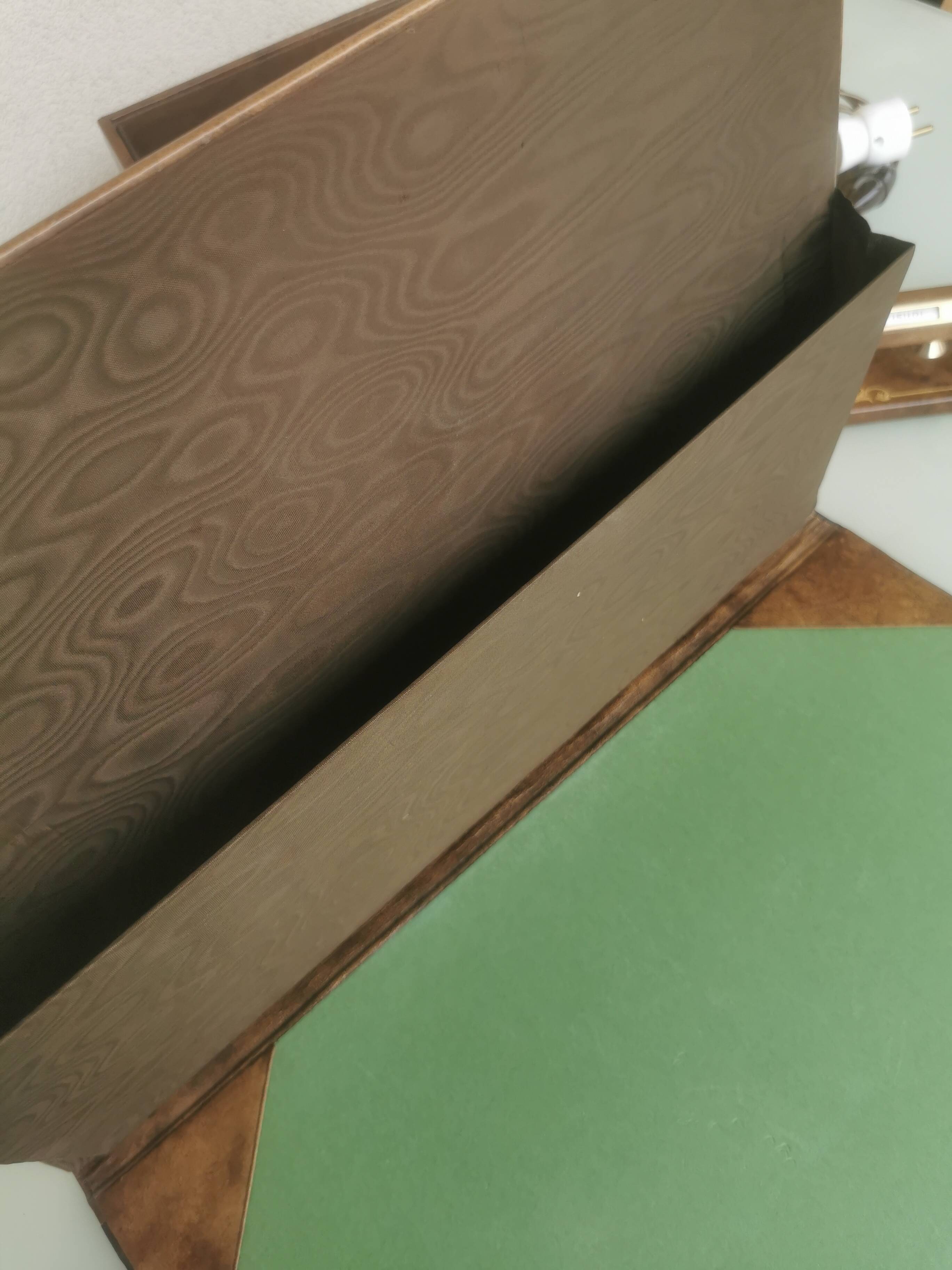 Leather desk set Le Tanneur PARIS