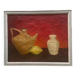 Tableau nature morte - citron
