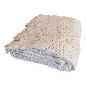 Crochet bedspread