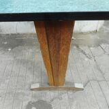 Table bistro wood and formica