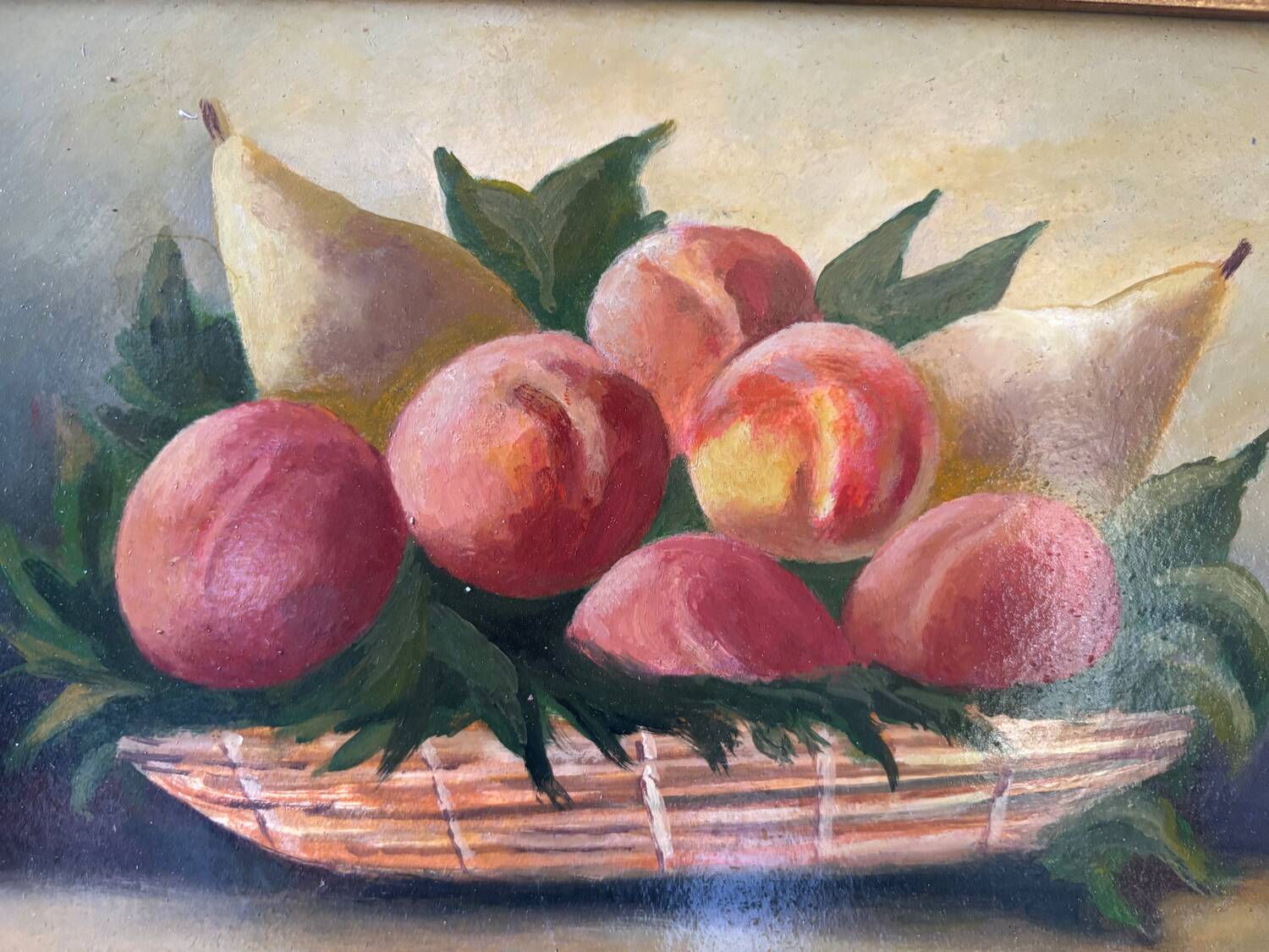 Nature morte signée