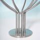 Chandelier IKEA Vintage en Acier Inoxydable – RVS Stockholm, 1999