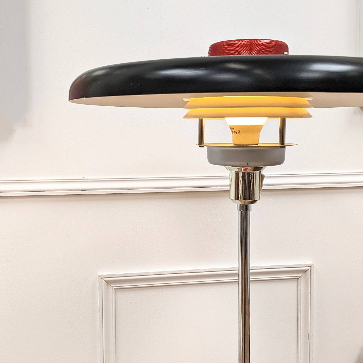 Industrial style floor lamp