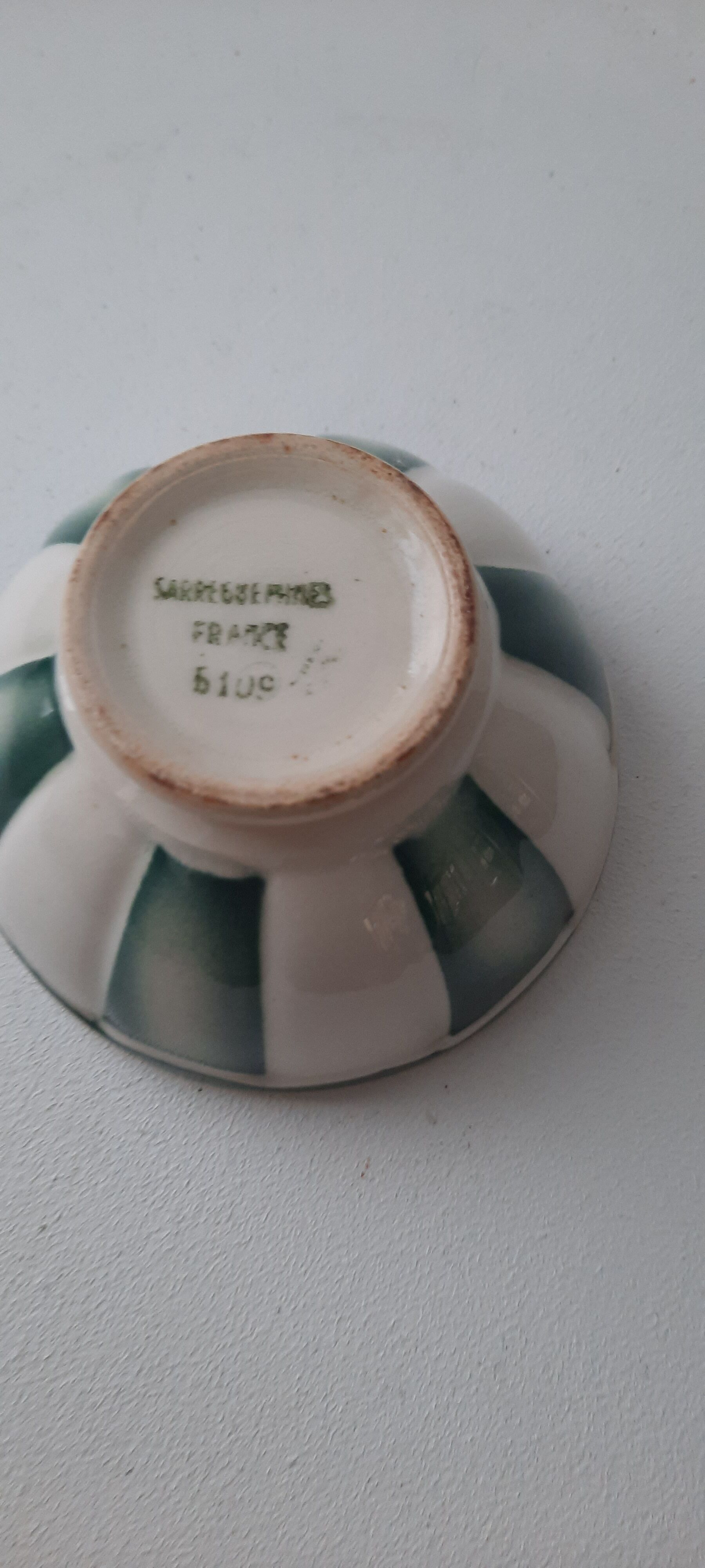 Small bowl sarreguemines