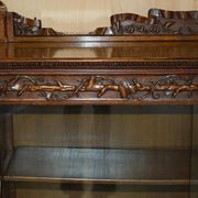 Gothic Revival library hand-carved by Pugin