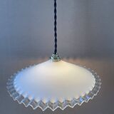 Suspension opaline ancienne
