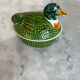 Terrine canard en barbotine zoomorphe