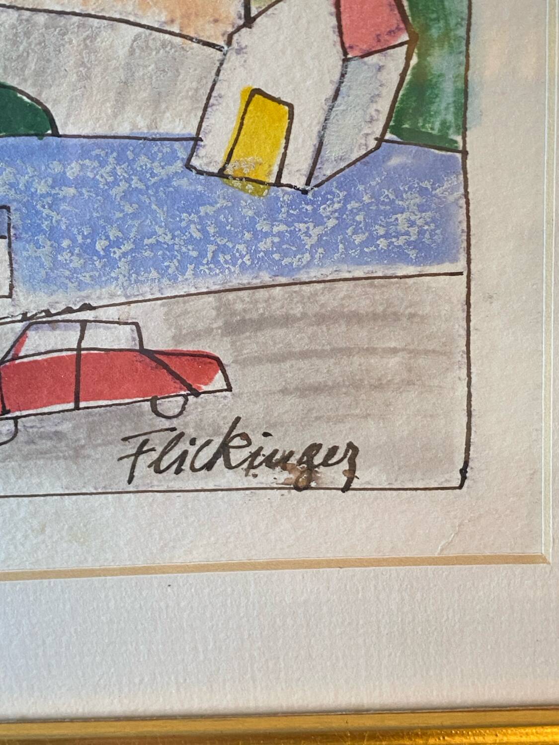 Painting by Paul Fickinger