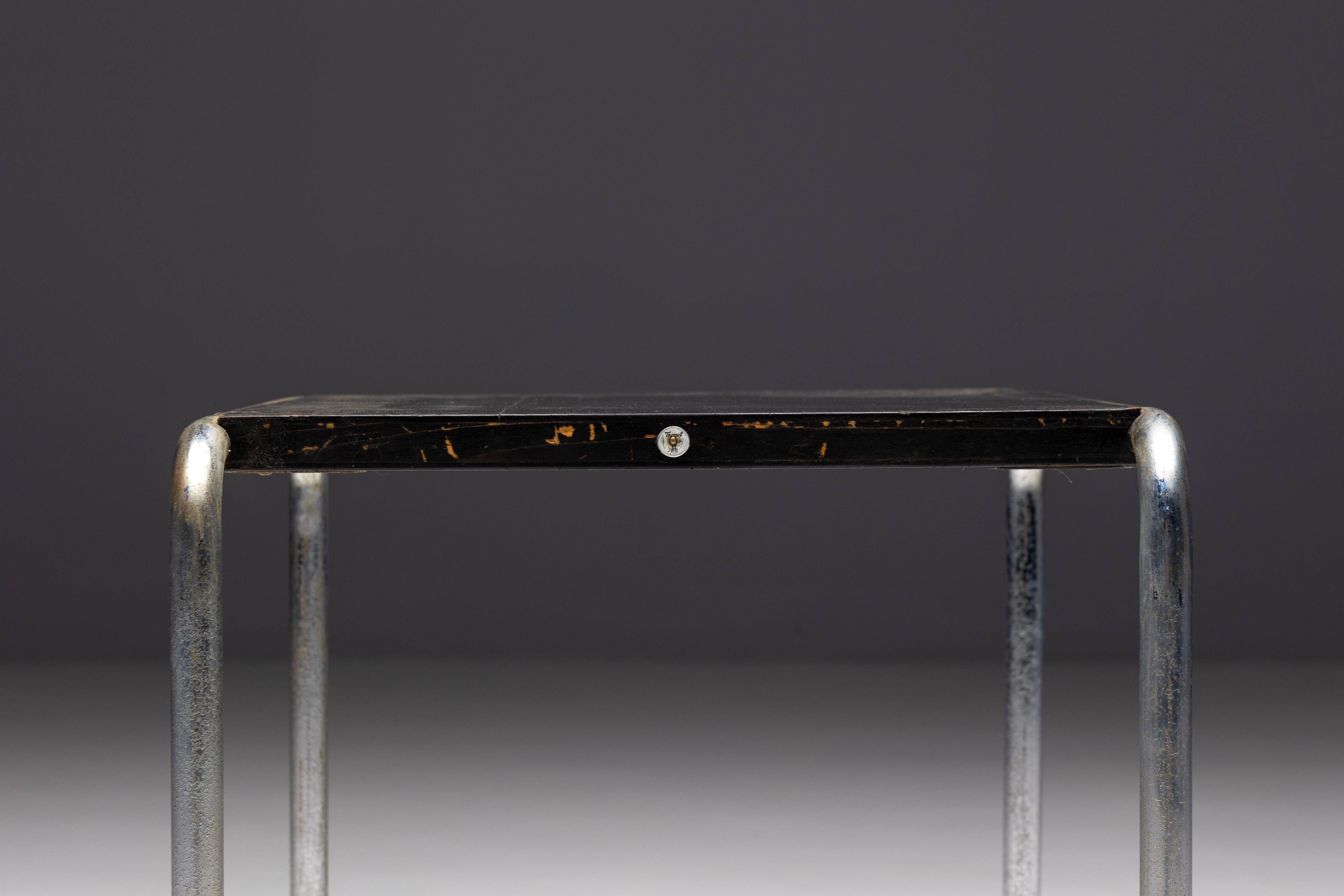 First Edition Side Tables by Marcel Breuer for Thonet, Germany, 1930s