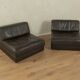 Ensemble de fauteuils DS-76, de Sede, années 1970, vintage