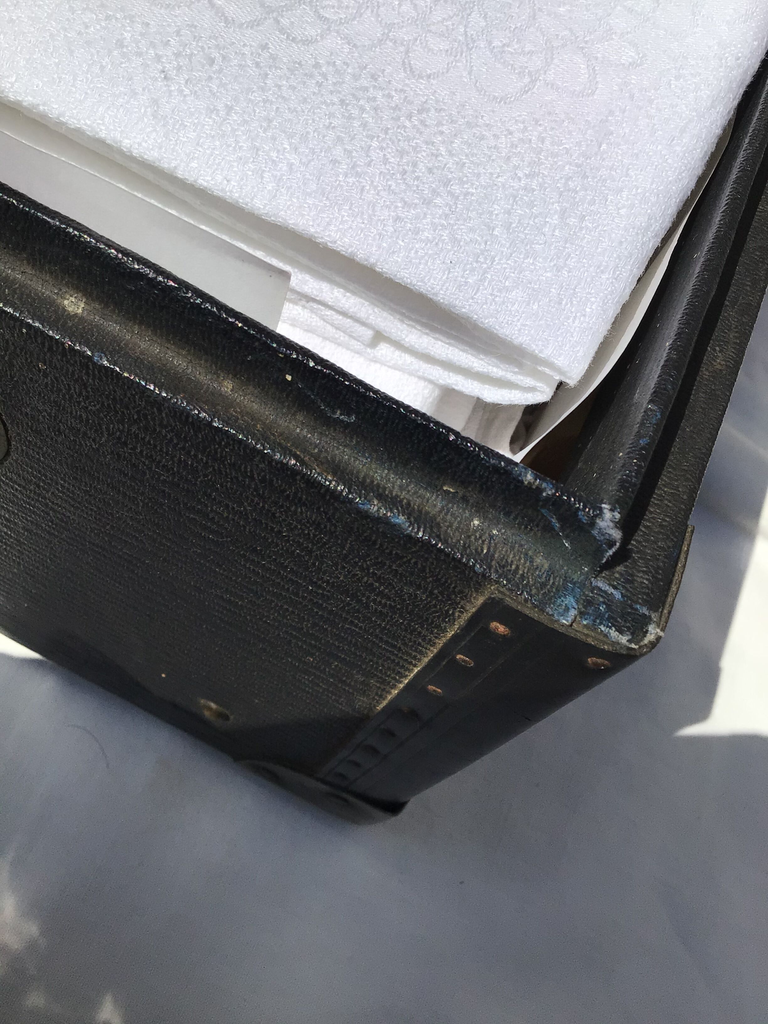XXL wood trunk case