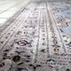 Vintage Uzbek Bukhara handmade rug 95 cm x 147 cm 1950s