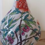 Antique lamp, in Paris porcelain, with Japanese decoration