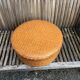 Handmade rattan and bamboo basket